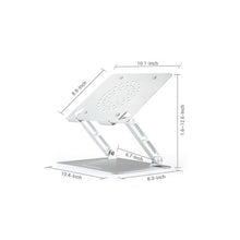 Ergonomic Multi-Angle Height Adjustable Aluminum Laptop Riser